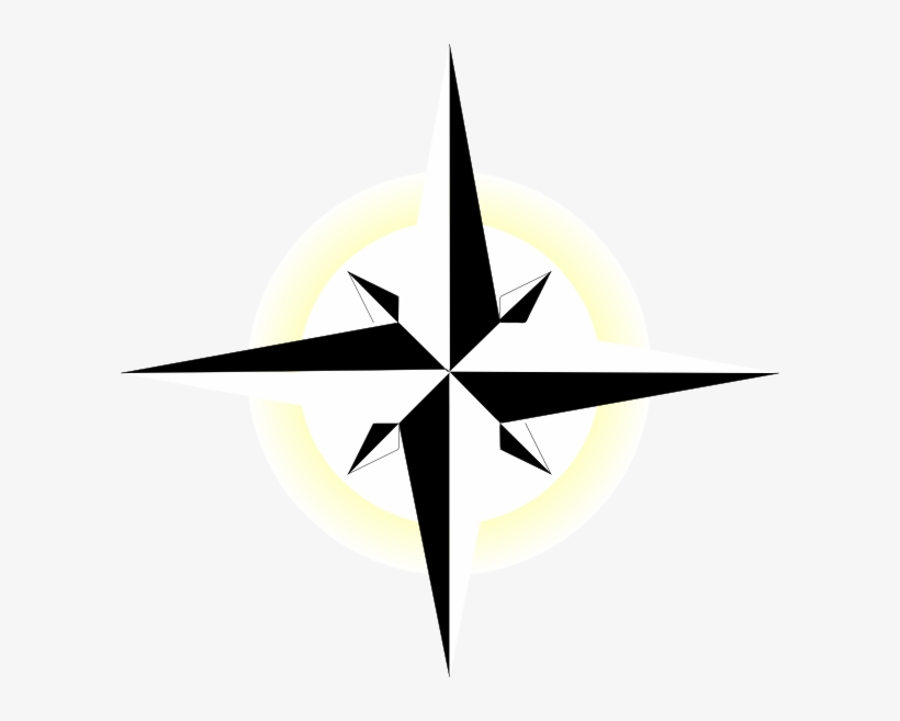 Images Star Tattoos - Polaris Star Black And White Clipart, transparent png download