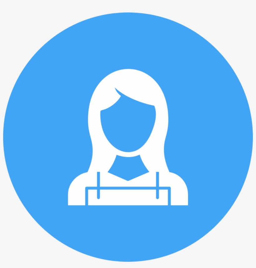 Cleaning Lady - Twitter Circle Logo Png, transparent png download