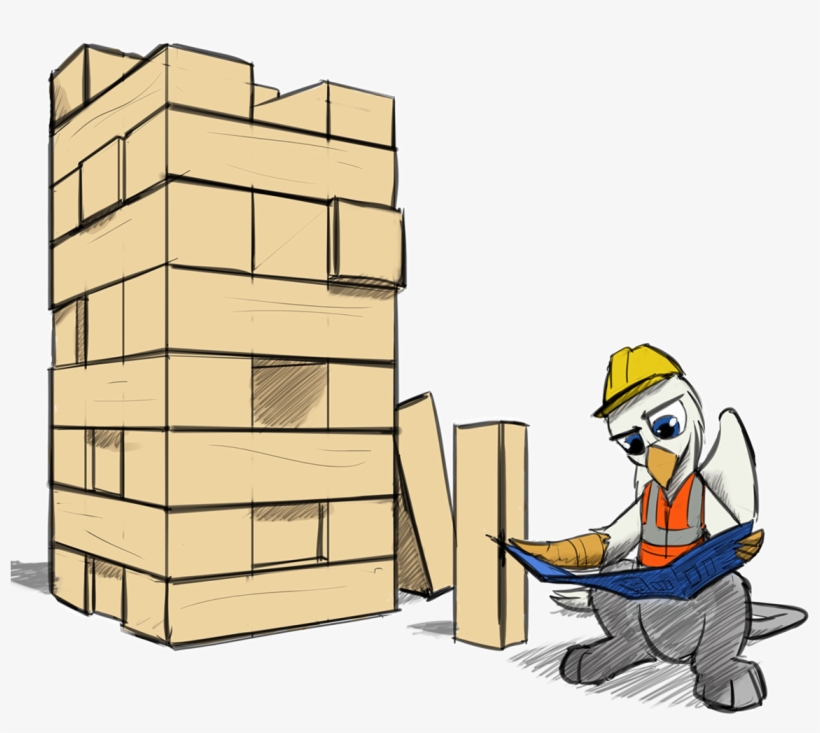 #1564747 - Artist - Captainhoers, Artist - Tinibirb, - Jenga Photo Transparent Background, transparent png download