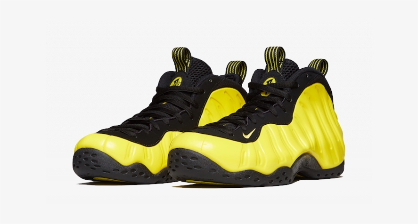 Foamposite One Optic Yellow, transparent png download