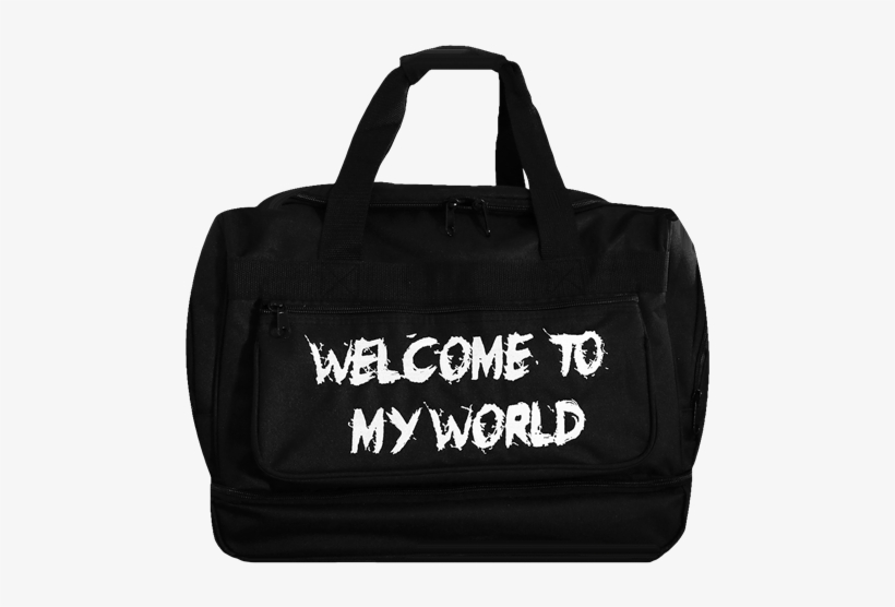 5% Welcome To My World Gym Bag - Reebok Sport Roy Grip Bag - Black, transparent png download