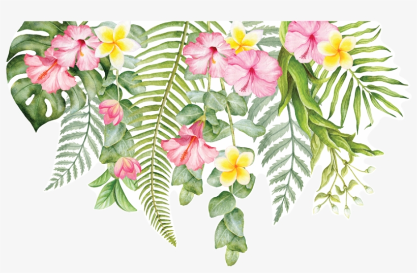 Individual Flowers For Greenery - Tropical Flowers Tropical Png, transparent png download