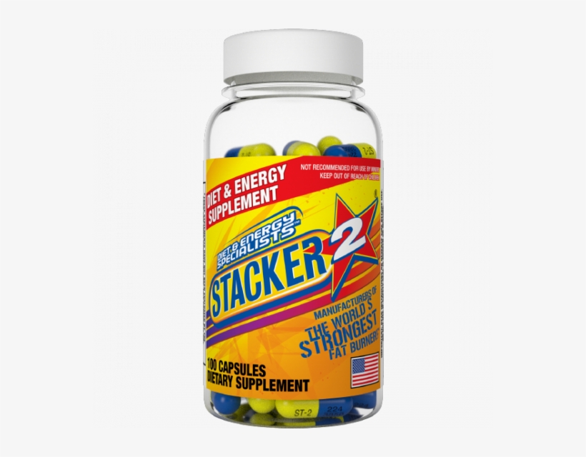 Stacker 2 Dietary Supplement Capsules, 100 Ct, transparent png download