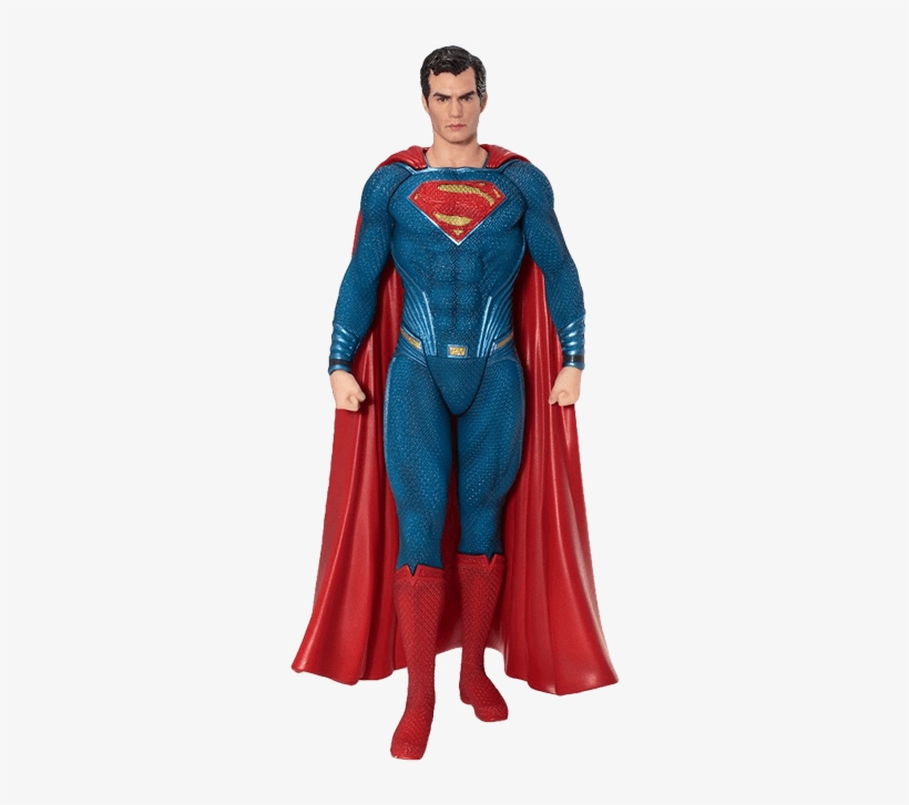 Superman 1/10 Scale Artfx Kotobukiya Figure - Superman Justice League 2017, transparent png download