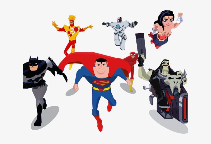 Justice League Clipart - Justice League Clipart Png, transparent png download