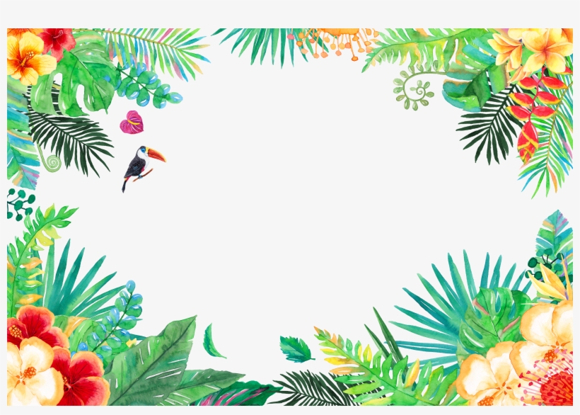 Rainforest Clipart Watercolor, transparent png download