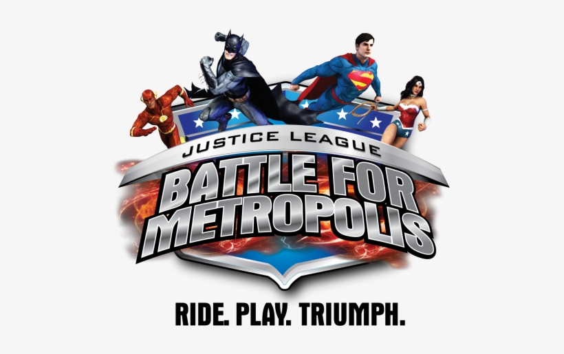 Ride Review Justice League - Justice League: Battle For Metropolis, transparent png download
