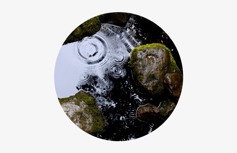 Original Size Is 465 × 459 Pixels - Rain In A Stream, transparent png download