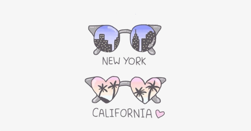 Transparent New York Vs California Png Images - New York California Png, transparent png download