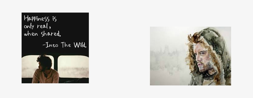 “some People Feel Like They Don't Deserve Love - Into The Wild, transparent png download