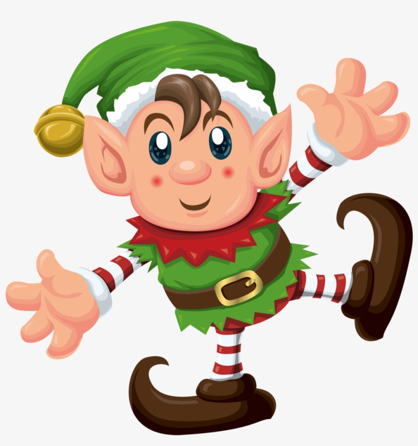 Christmas Png Photo - Elf Clipart, transparent png download