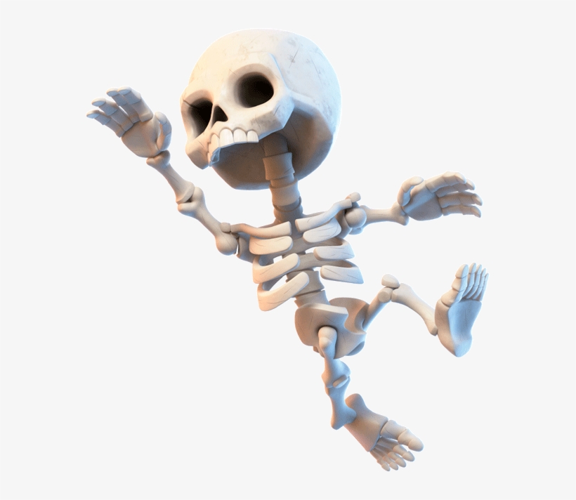 Formulario Partidas - Esqueleto Clash Of Clans, transparent png download