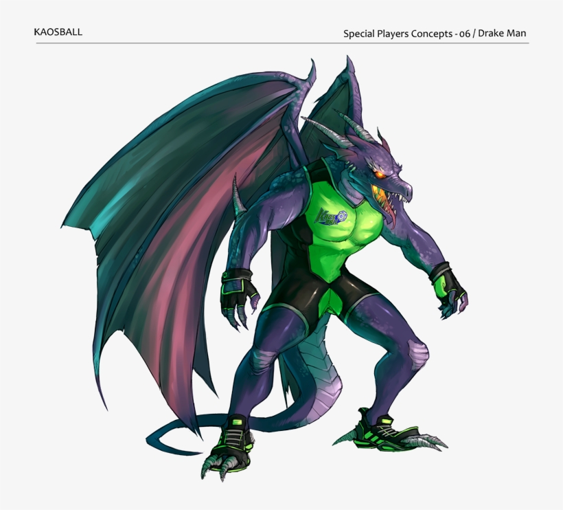Kaosball Drake Man - Illustration, transparent png download