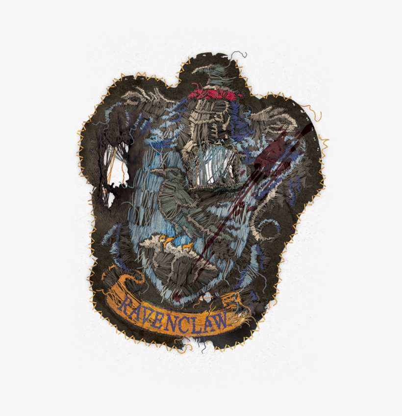 Ravenclaw Crest Movie - Zazzle Wappen Harry Potter | Ravenclaw - Zerstört Ipad, transparent png download