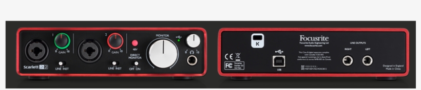 Focusrite Scarlett Studio Pack 2 Scarlett 2i2 Mk2 Gen2, transparent png download