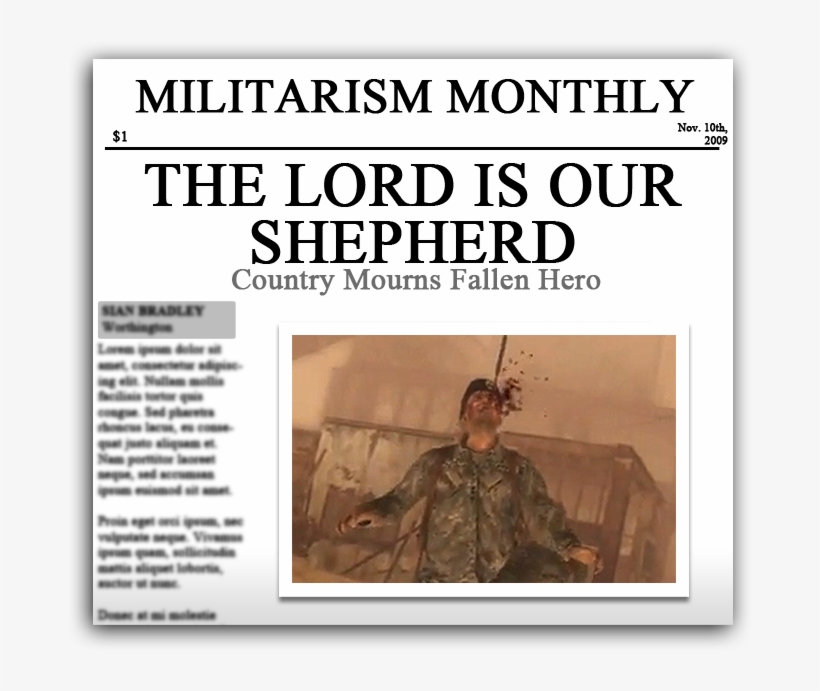 Tags Featuresgame Endingsnewspapers - Modern Warfare 2 Shepherd, transparent png download