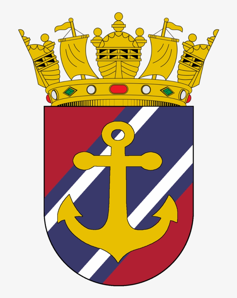 Coat Of Arms Anchor Png Jpg Free Stock - Escudo Infanteria De Marina Chile, transparent png download