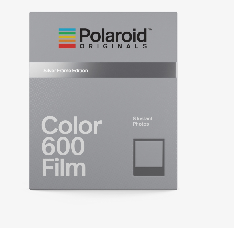 004675 600 Silver Frames Front - Polaroid Originals Film, transparent png download