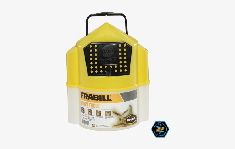 Frabill Flow Troll Bucket 6 Qt - Frabill Flow Troll, transparent png download