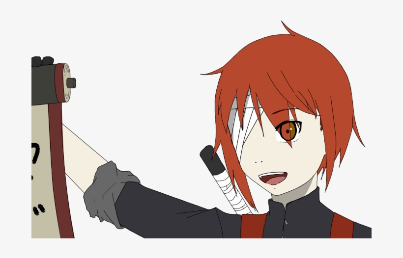 Megumi Naruto Style Practice By Animegirl037-d8o3bjz - Cartoon, transparent png download