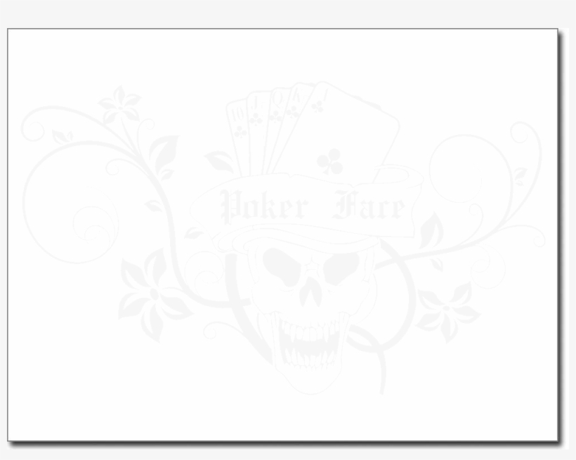 Autotattoo Poker Face - Pierce Brochetti & Company - Mind Your Own Business, transparent png download