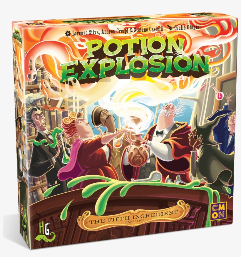 Potion Explosion, Published Originally By Horrible - Potion Explosion Expansion, transparent png download