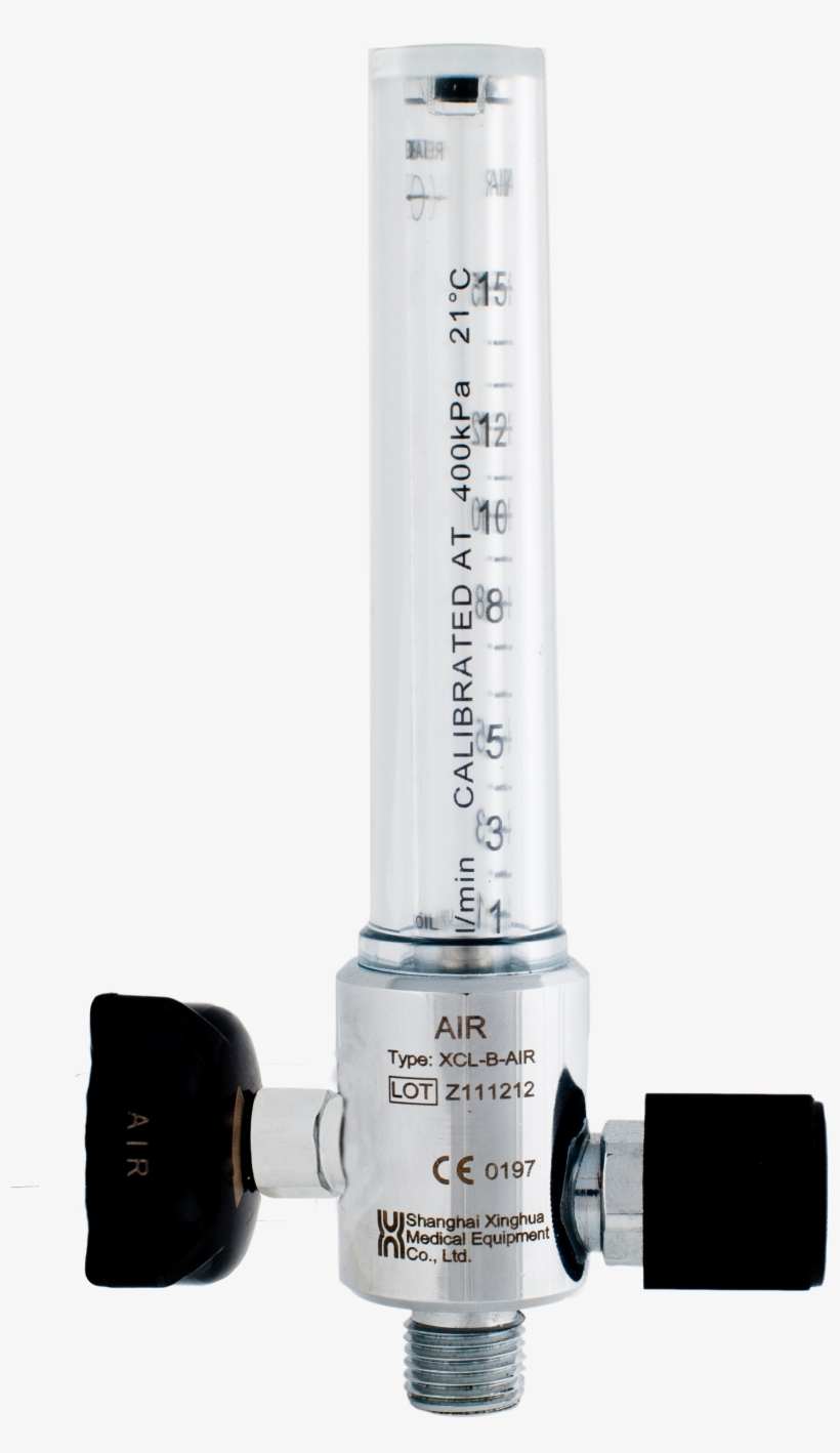 Simpflow Air Flowmeter Type B - Flowmeter Medical Air 0-15 Lpm, transparent png download