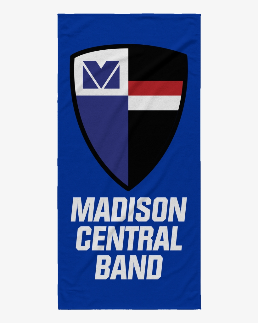 Shield Beach Towel - Emblem, transparent png download