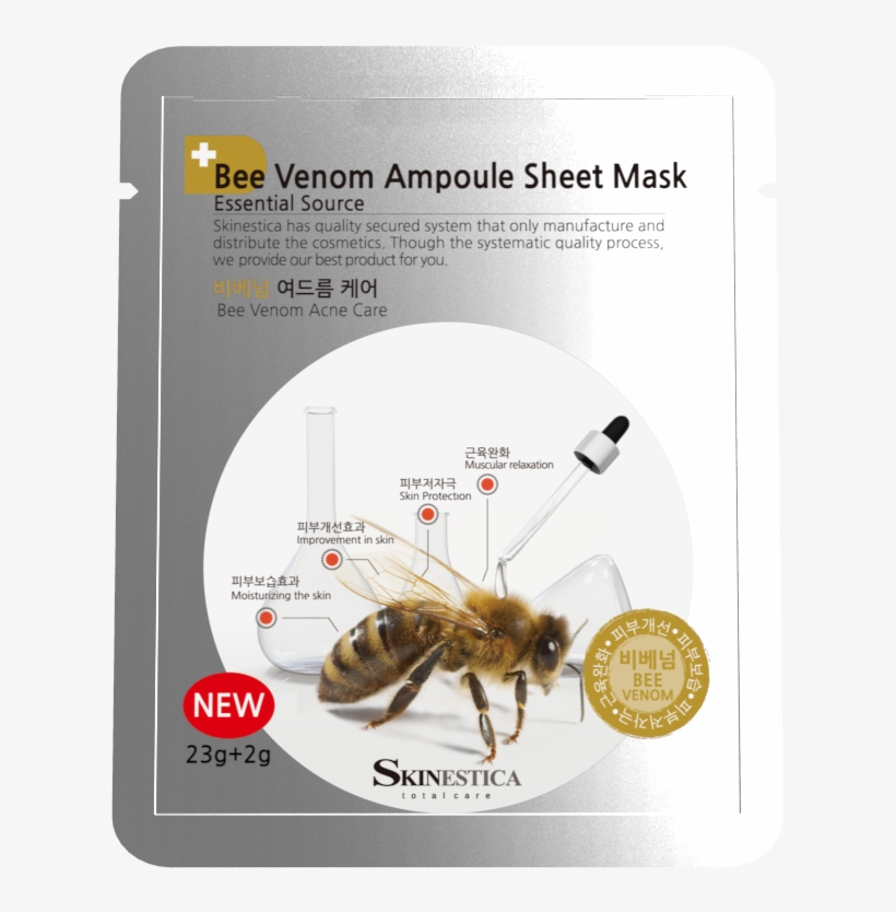 Acne/clog Skin Care Ampoule Sheet Mask 1) Lavender - Skinestica Mask, transparent png download