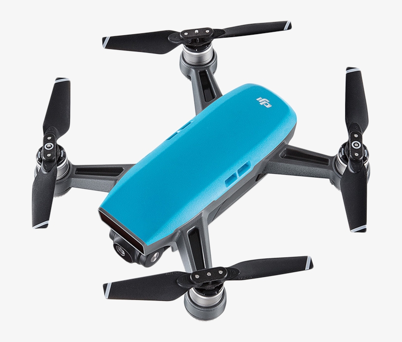 Dji Spark Sky Blue Drone - Dji Spark Fly More Combo Blue, transparent png download