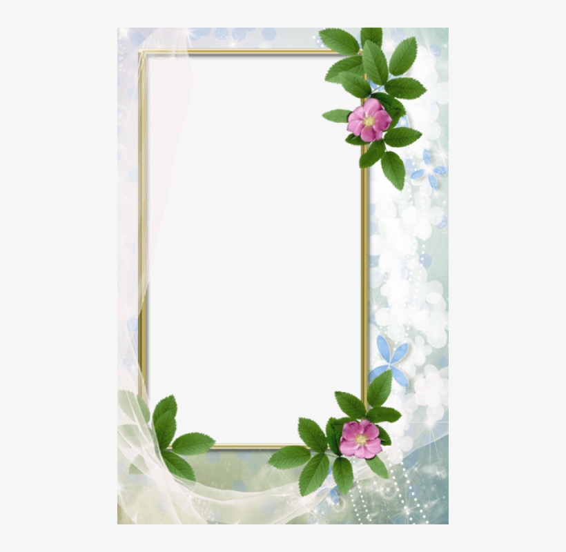Free Png Transparent White Photo Frame With Flowers - Onemimi's Closet Gorgeous Necklace And Earring Set, transparent png download