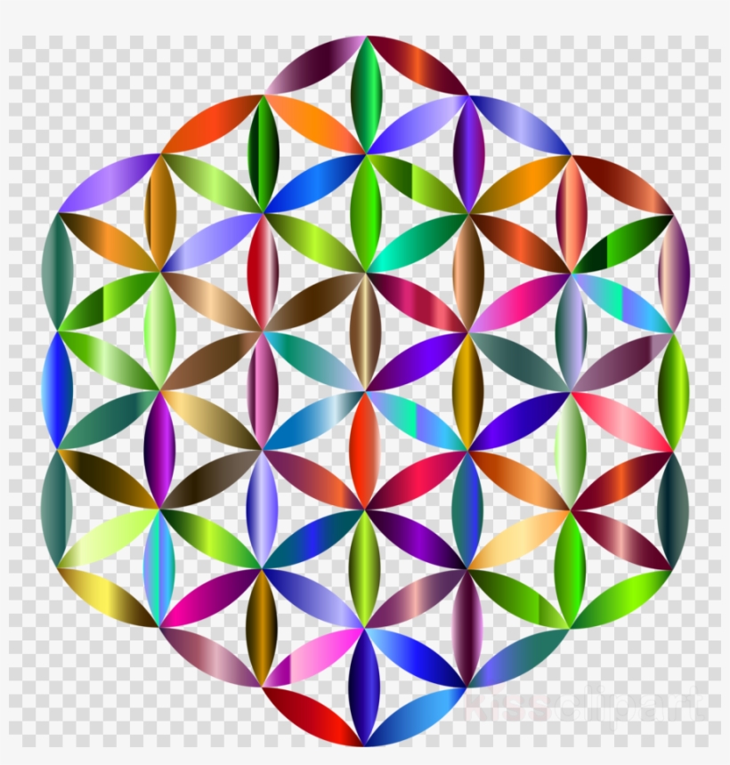 Download Gambar Geometri Clipart Sacred Geometry Overlapping - Women's Short Sleeve T-shirt - White M, transparent png download