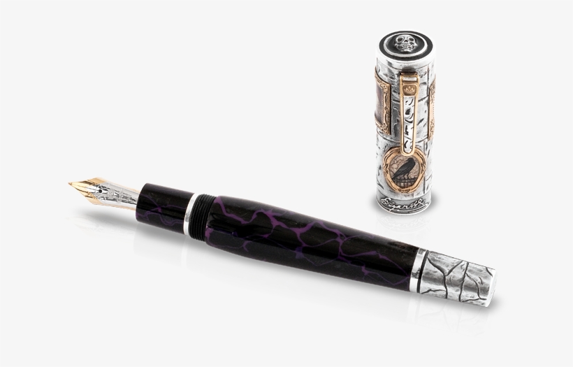 Edgar Allan Poe - Edgar Allan Poe Fountain Pen, transparent png download