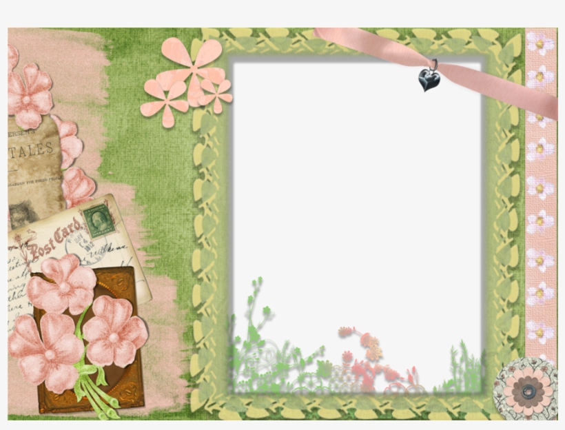 Pink And Green Frames, transparent png download