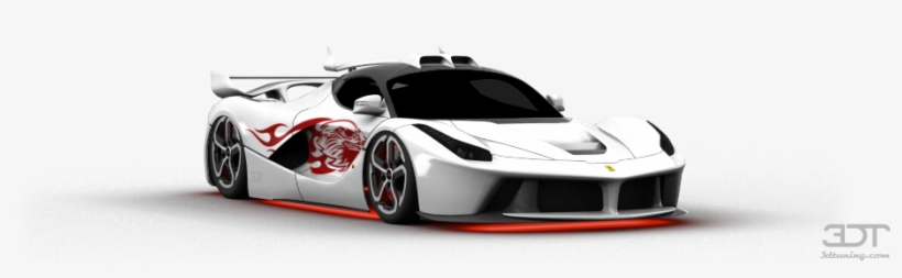 Ferrari Laferrari Coupe 2014 Tuning - White Ferrari Laferrari Png, transparent png download
