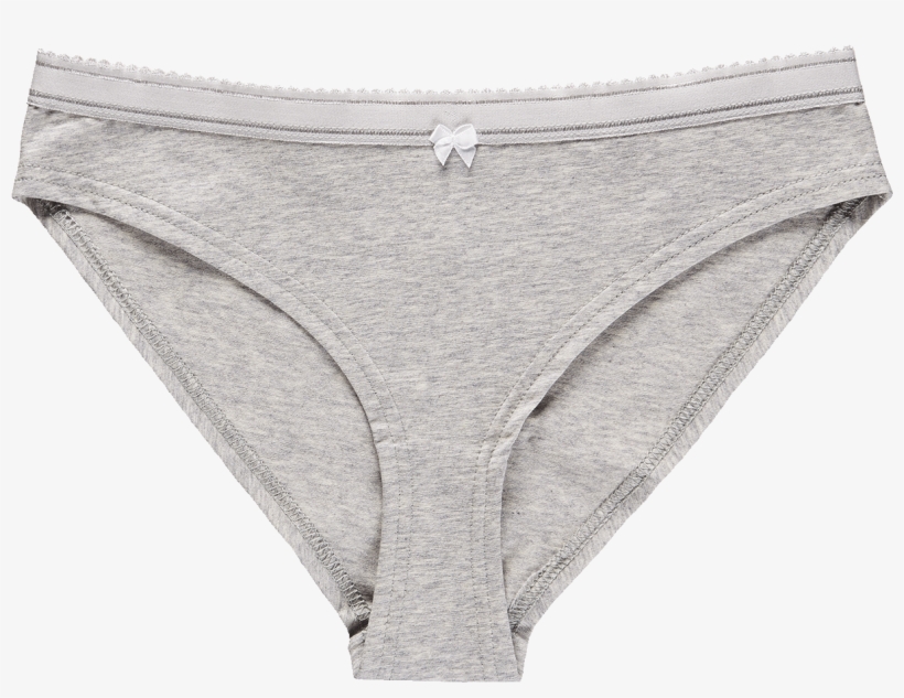 *bikini Slip Heather Grey - Bikini, transparent png download