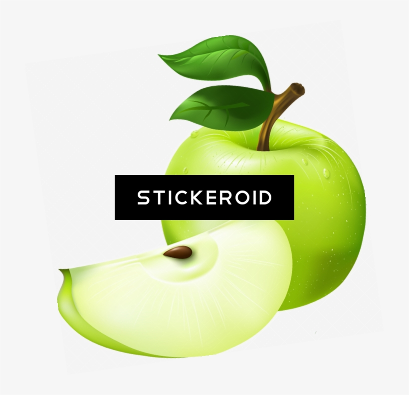 Green Apple Food Fruit, transparent png download