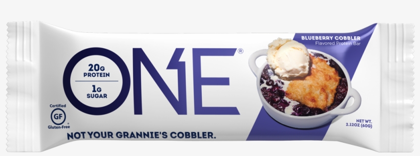 Blueberry Cobbler - One Bar Chocolate Chip Cookie Dough, transparent png download