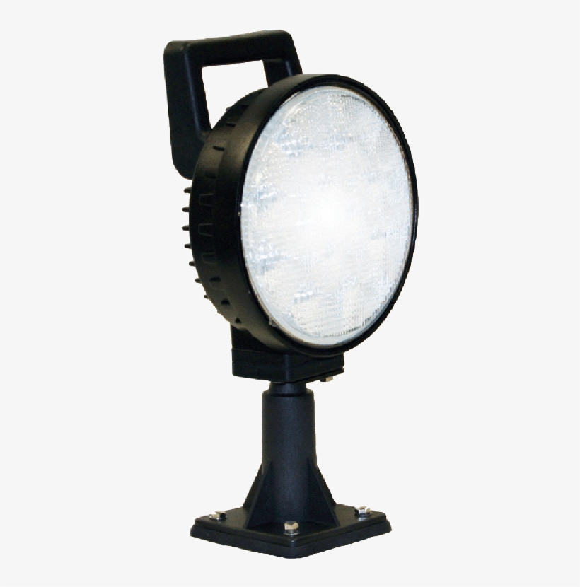 More Views - Buyers Products 1492120 Lamp,led,round,flood,aluminum, transparent png download
