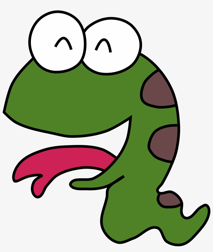 Toad Transparent Happy Library - Python Clipart, transparent png download