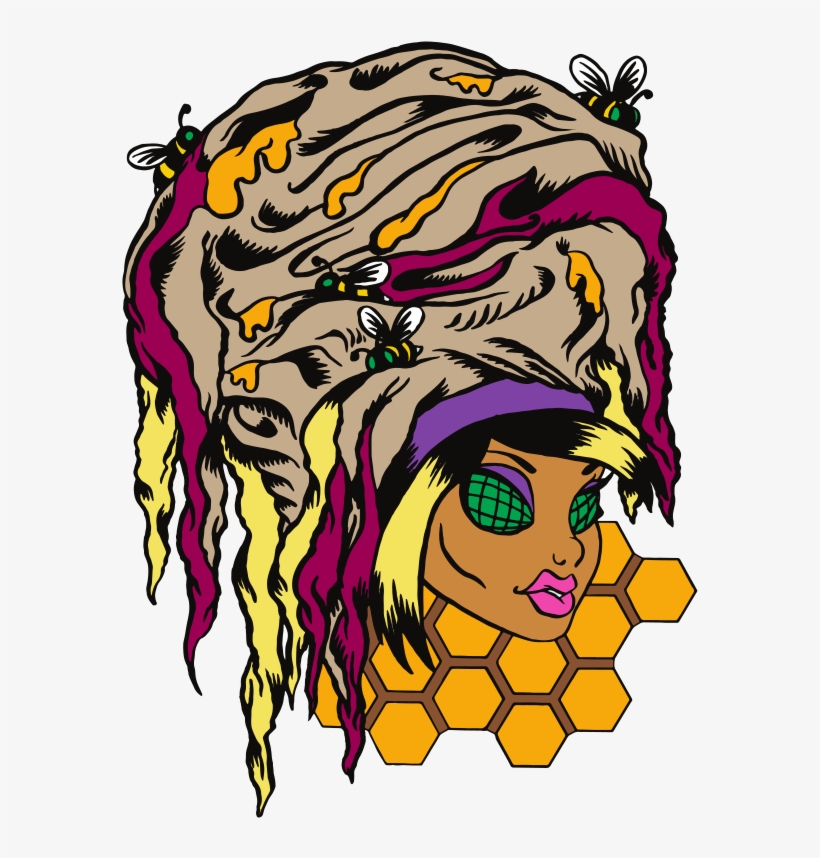 Queen Of The Hive Slap - Long-sleeved T-shirt, transparent png download
