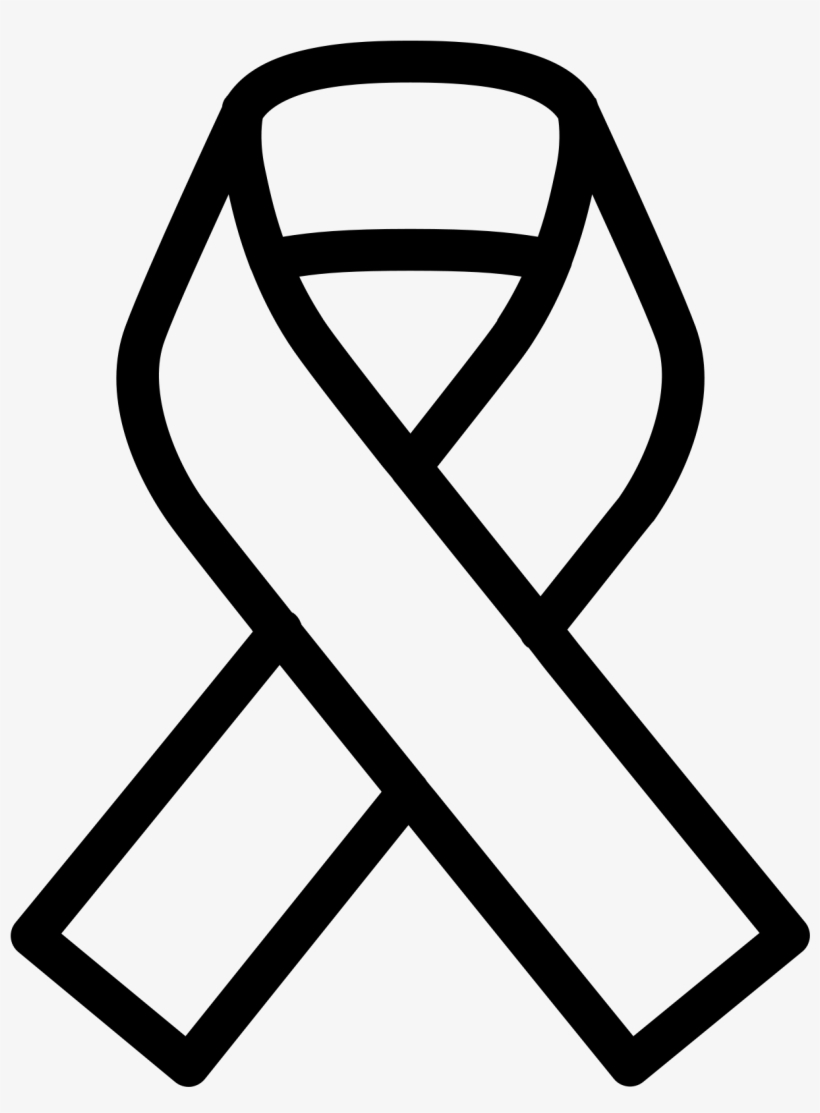 Cancer Ribbon Icon - Icon Hiv Ribbon, transparent png download