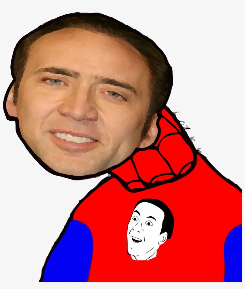 Nicholas Cage Head Png Image Clip Art Transparent Download - Hope This Isn T Too Cheesy But Will You Fuck Me, transparent png download