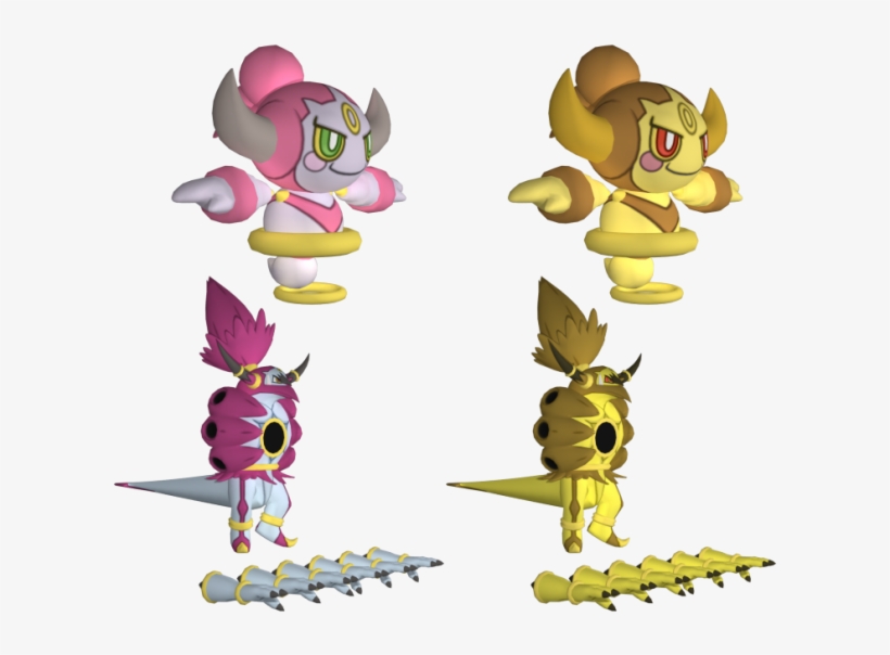 Hoopa 3d Model Hoopa Model Transparent Png 6x537 Free Download On Nicepng