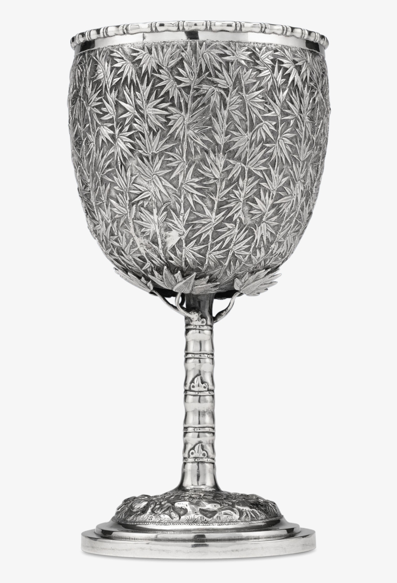 Chinese Export Silver Goblet - Chinese Export Silver, transparent png download