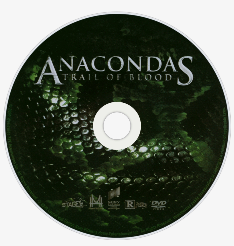 Trail Of Blood Dvd Disc Image - Anaconda Dvd Cover, transparent png download