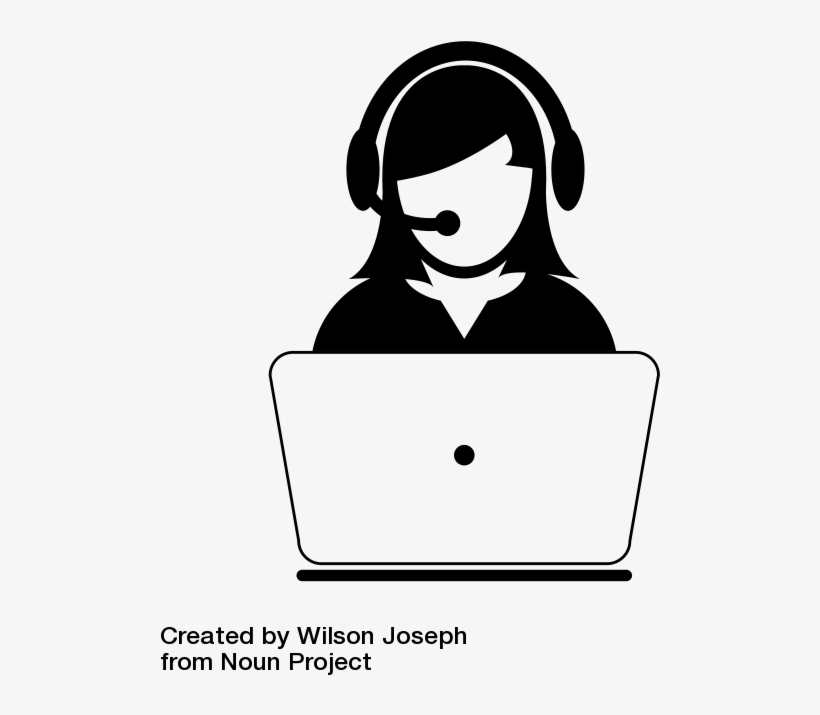 Customer Support Icon By Wilson Joseph From The Noun, transparent png download