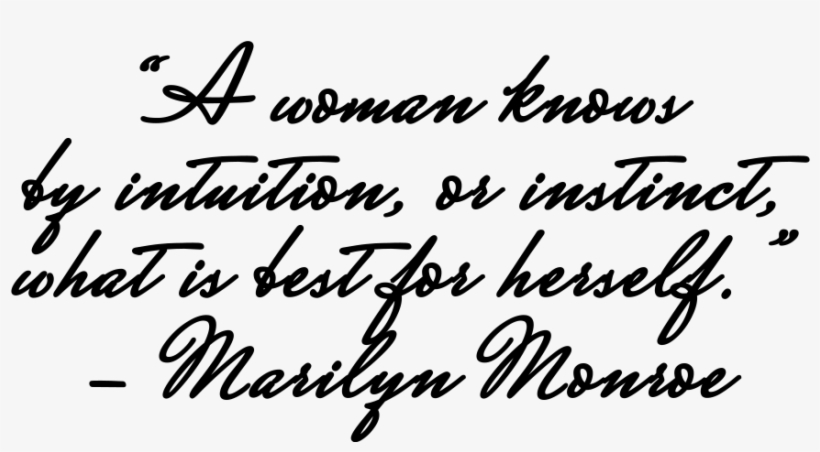 Marilyn Monroe Quote Png, transparent png download