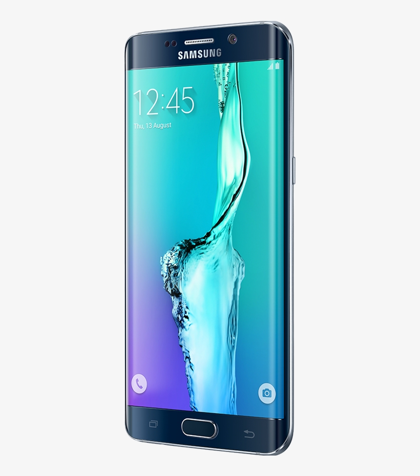 How To Install Android - Samsung Galaxy S6 Edge+ - 32 Gb - Black Sapphire -, transparent png download