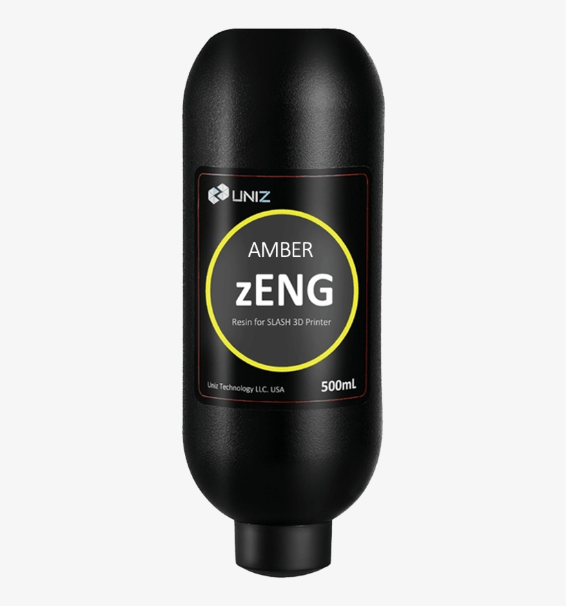 Previous - Next - Uniz Zabs Green Resin 500ml, transparent png download